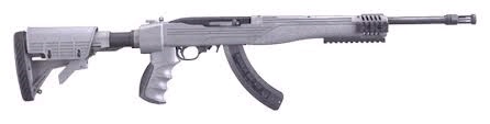 A3527 Ruger I-Tac 10/22 Tactical 22 LR Grey Folding 6 Position Stock 11113