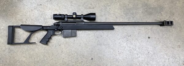 A3621 Used Armalite AR30A1 338 Lapua 26" Barrel W/ Nikon 3-9X50 Scope