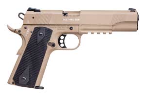 Walther Colt 1911 22 LR FDE Rail Gun 12 Round Capacity 5170310
