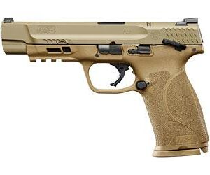 Smith & Wesson M&P 2.0 9mm 5" 17rd FDE Nms Ts 11537