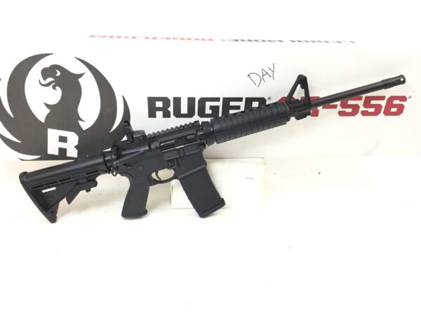 A3934 Ruger AR-556 556 NATO 16.1" Black 30rd 8500 USED