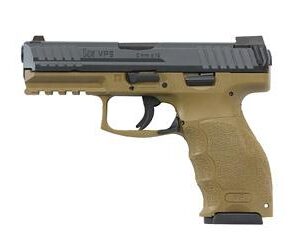 HK VP9 9mm 15rd FDE Night Sights 3 Mags Pistol