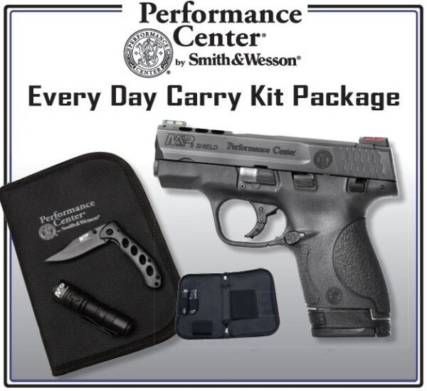 A4037 Smith & Wesson M&P 9 SHIELD PERFORMANCE KNIFE & LIGHT KIT NEW 12067