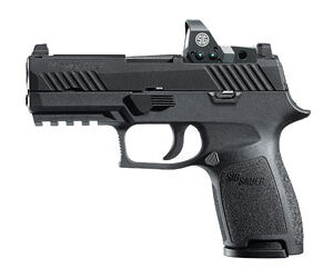 SIG P320C 9MM COMPACT 3.9" 15RD BLACK ROMEO1 320C-9-BSS-RX