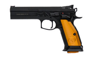 CZ 75 TS Orange 9mm 5.4" Barrel 20 Round Capacity Tactical Sport 91261 3 A4176