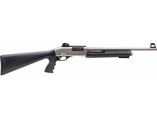A42 Citadel PAT 12 Ga Pump Action Pistol Grip Nickel Finish FRPAT1220NKL