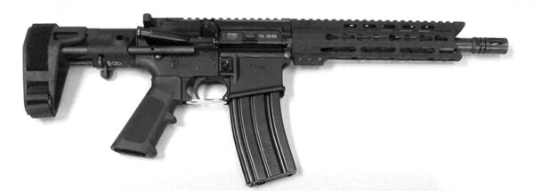A4211 Diamondback - DB15 Pistol 223/5.56 10.5"Barrel w/9" KeyMod Rail Maxim CQB DB15PCB10M