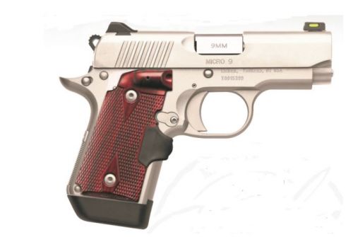 A4257 Kimber Micro 9 Stainless Rosewood LG 9mm 7+1