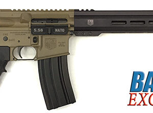 Diamondback - DB15, 300 BLK, 16" Barrel, 15" M-LOK Rail, Collapsible Stock, Black/FDE, 30-rd DB15YP300FDE