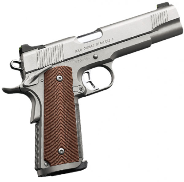 A4651 Kimber Gold Combat Stainless II Stainless .45 ACP 5-inch 8Rd Night Sights 3200185