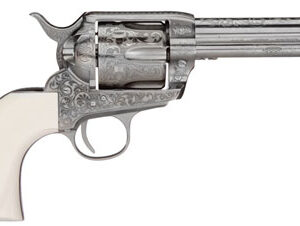 Taylor's & Company 1873 Outlaw Legacy Nickel Engraved 45 Colt 4.75" OG1402