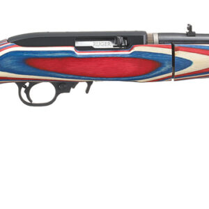 Ruger 10/22 22 LR Take Down TALO Model Red White Blue 31126