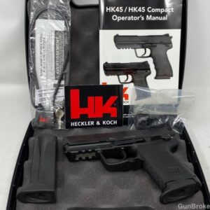 Heckler & Koch HK45 Compact HK45C 3.9" 8rd 2 mags HK45 H&K HK 745031-A5