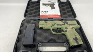 Sig Sauer P365 XL manual safety 9mm Luger 3.7" 12rd w/ camo finish P365 XL 3 A4902