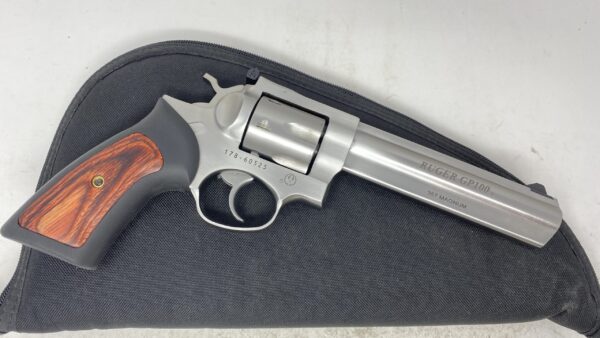 A4971 Used Ruger GP 100 357 Magnum Stainless GP100 1707