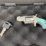 North American Arms NAA Mini Revolver LaserLyte Tactical Teal 22 LR 1 North American Arms NAA Mini Revolver LaserLyte Tactical Teal 22 LR