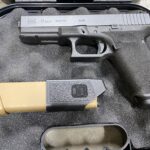 Glock 17 Gen 4 9mm Luger custom grip night sights – used excellent!