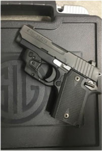 Sig Sauer P938 9mm Luger 938-9-B-LSR-AMBI 3 A5117