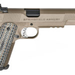Springfield Armory FDE 1911 Master Class Silent Operator .45 ACP PCE9105 1 Springfield Armory FDE 1911 Master Class Silent Operator .45 ACP PCE9105