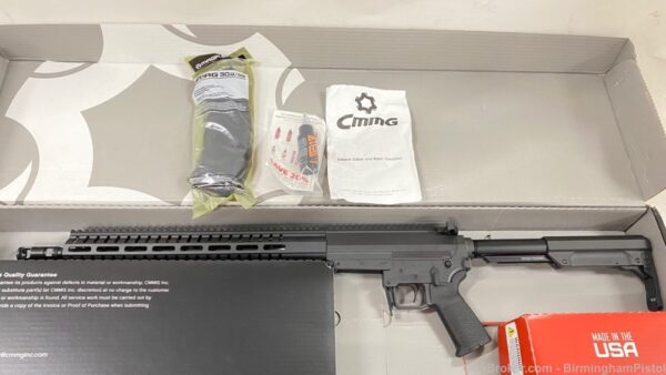 A5273 CMMG Resolute 300 Mk47 762x39 Graphite Black 16" Barrel 76AFCA7-GB