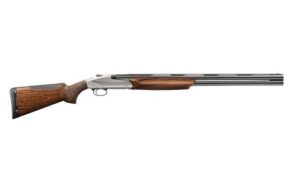 Benelli 828U Over/Under 12 Ga Nickel Engraved 28" 10704 3 A5317