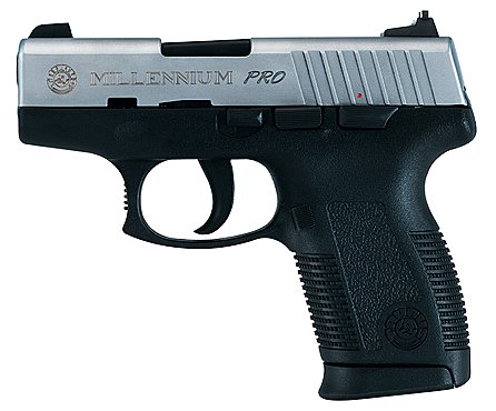 A5327 Taurus PT132 Millennium Pro, .32acp, Stainless 1132039P