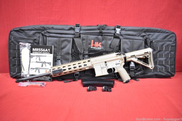 A5423 Heckler & Koch H&K MR556-A1 FDE 5.56 NATO 16.5" Bbl 30+1 81000276-HK