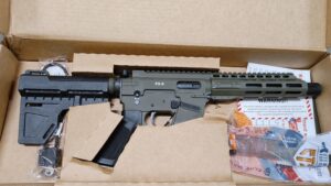 Freedom Ordnance FX-9 8" 9mm AR-9 OD Green Pistol AR9 FX9 FX9P8-ODG 3 A5498