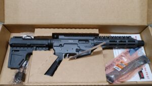 Freedom Ordnance FX-9 8" 9mm AR-9 Elite Smoke Pistol AR9 FX9 FX9P8-ESM 3 A5500