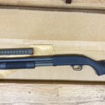 Mossberg Model 590 Military 12 GA Tactical Shotgun w/ optional heat shield 50665 – used