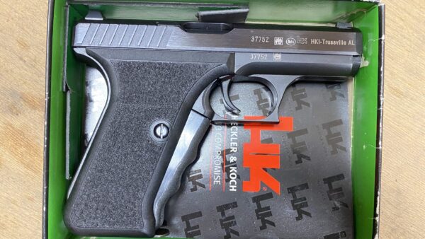 Used Heckler & Koch H&K P7 Squeeze Cocker 9mm w/ box and manual one mag