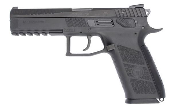 A774 CZ P-09 Duty 9mm Black 19 Round Capacity Double Action Pistol 91620