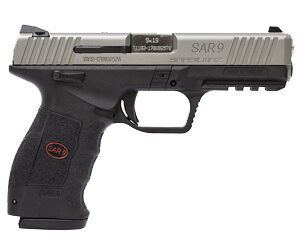 SAR USA SAR9 9mm Stainless Steel 17 Round Capacity SAR9ST