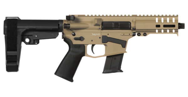 A904 CMMG Banshee 300 MK57 5.7x28 FDE 5" Barrel 20 Round Mag 57A1843-FDE
