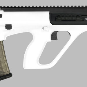 Steyr AUG M1 White Stock Extended Rail 556 Nato AUGM1WHIEXT AUG Mag Pattern