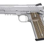 1911 GOVT STAINLESS RAIL Handguns Semi Auto 2 1911 GOVT STAINLESS RAIL