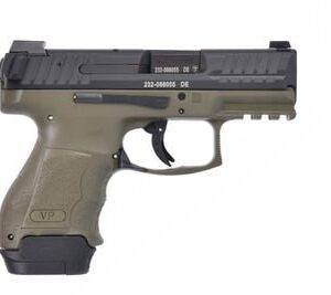 HECKLER AND KOCH VP9SK GREEN 9MM 3.39" BARREL 15-ROUNDS LUMINOUS FRONT SIGHT