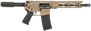 Diamondback DB15 Pistol Flat Dark Earth 5.56 NATO/.223 Rem 10" Barrel 30-Rounds M-LOK Handguard 3 Diamondback for sale