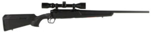 Savage Axis XP 30-06 Package, With 3X9X40 Scope, 22" Barrel,, , Synthetic, Black, 4 rd Savage Arms 3 Savage Axis XP 30-06 Package