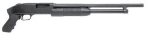 *D* Mossberg 500 Cruiser Pump 20ga 18.5" Barrel, CB 3", Black Synthetic Pistol Grip Stock Blued, 5rd Mossberg 3 *D* Mossberg 500 Cruiser Pump 20ga 18.5" Barrel