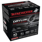 Winchester Super-X Drylok Plated SuperSteel 10 Ga, 3.5", 1-5/8oz, T Shot, 25rd Box Winchester Ammo 1 Winchester Super-X Drylok Plated SuperSteel 10 Ga