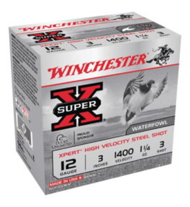 Winchester Expert Hi-Velocity 12 Ga, 3", 1-1/4oz, 3 Shot, 25rd Box Winchester Ammo 3 Winchester Expert Hi-Velocity 12 Ga