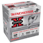 Winchester Expert Hi-Velocity 12 Ga, 3", 1-1/8 oz, 4 Shot, 25rd Box Winchester Ammo 2 Winchester Expert Hi-Velocity 12 Ga