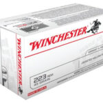 Winchester USA 223 Rem/5.56 NATO, 45gr, Jacketed Hollow Point, 40rd Box Winchester Ammo 1 Winchester USA 223 Rem/5.56 NATO