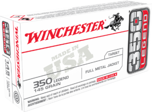 Winchester USA, 350 Legend, 145gr, Full Metal Jacket, 20 Round Box Winchester Ammo 3 Winchester USA