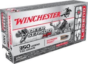 Winchester Deer Season XP, 350 Legend, 150gr, Extreme Point Poly Tip, 20 Round Box Winchester Ammo 3 Winchester Deer Season XP
