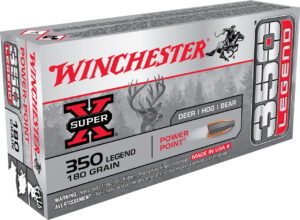 Winchester Super-X 350 Legend, 180gr, Power Point, 20rd Box Winchester Ammo 3 Winchester Super-X 350 Legend