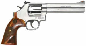 Smith & Wesson 629 Deluxe 44 Magnum / .44 Special, 6.5", Wood Grips, Stainless Smith & Wesson 3 Smith & Wesson 629 Deluxe 44 Magnum / .44 Special