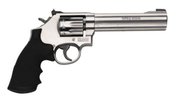 Smith & Wesson 617 K-22 Masterpiece 22LR 6" Barrel Houge Rubber Grip 10rd Smith & Wesson 617 K-22 Masterpiece 22LR 6" Barrel Houge Rubber Grip 10rd