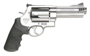 Smith & Wesson 460XVR 460 S&W, 5" Barrel,Stainless Steel Frame, Satin Stainless Finish, Adjustable rear Sight, Rubber Grip, 5 Rounds Smith & Wesson 3 Smith & Wesson 460XVR 460 S&W